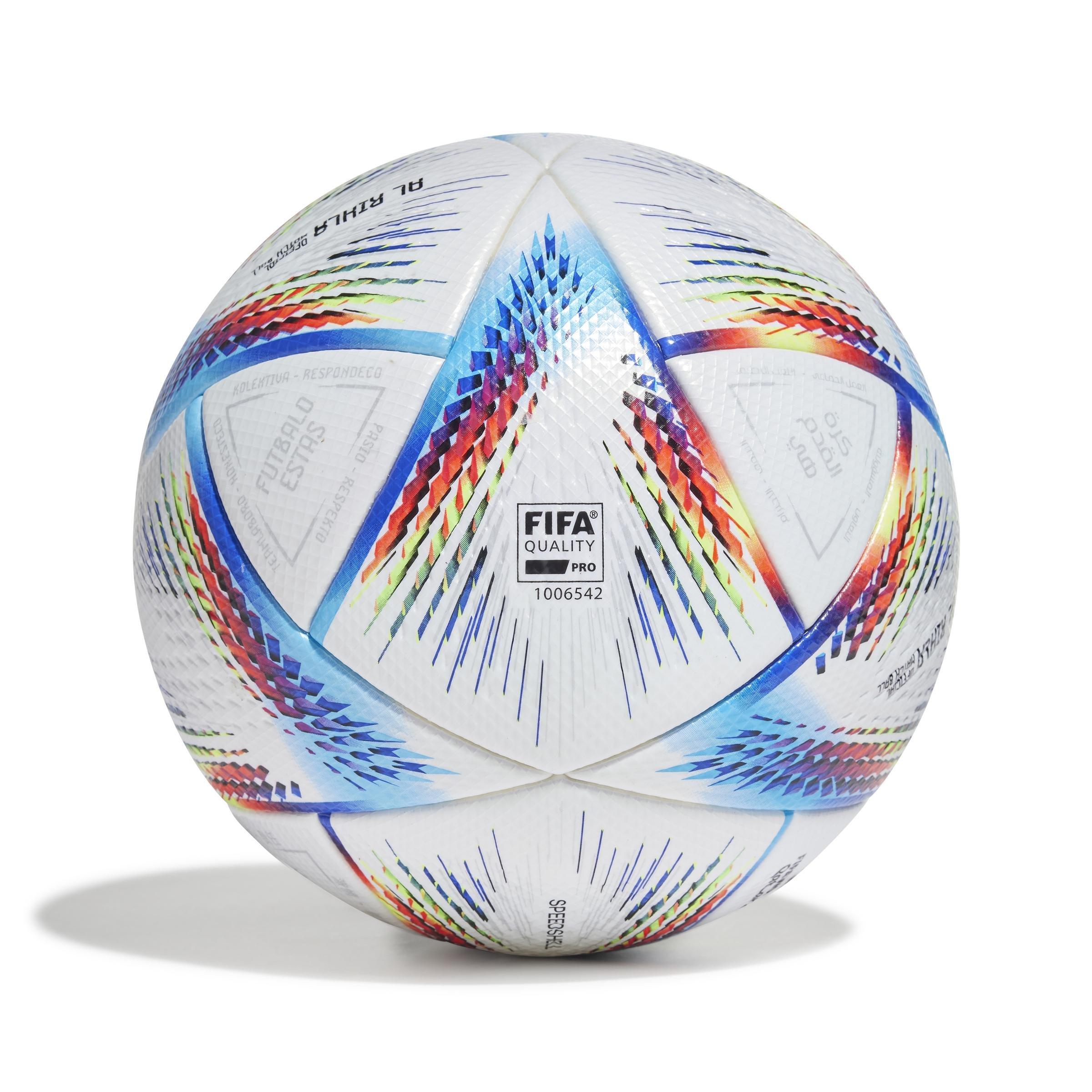 Unisex Al Rihla Pro Football, White, , large image number 1