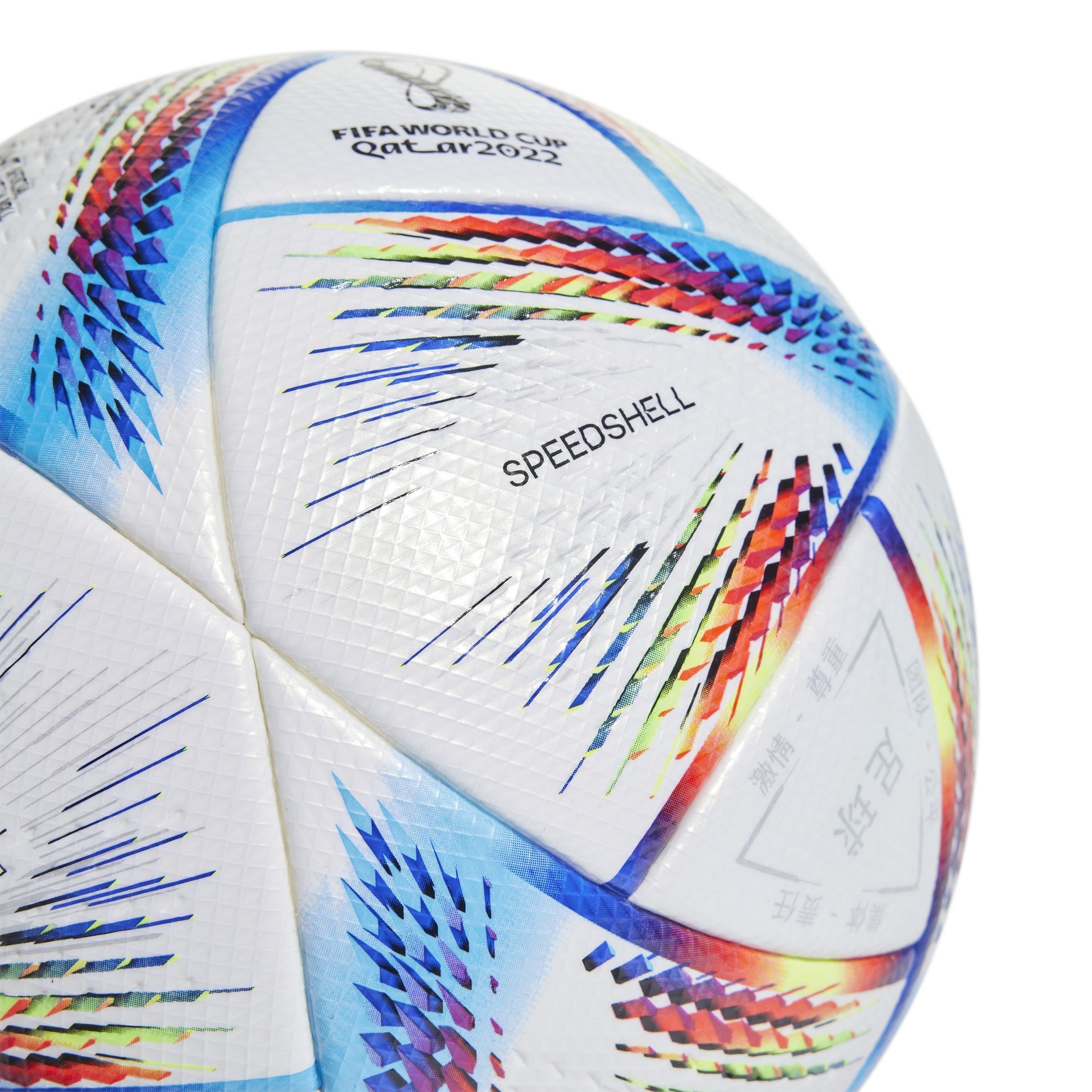 Unisex Al Rihla Pro Football, White, , large image number 3