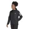 Women Own The Run Hooded Running Windbreaker, Black, A701_ONE, thumbnail image number 1