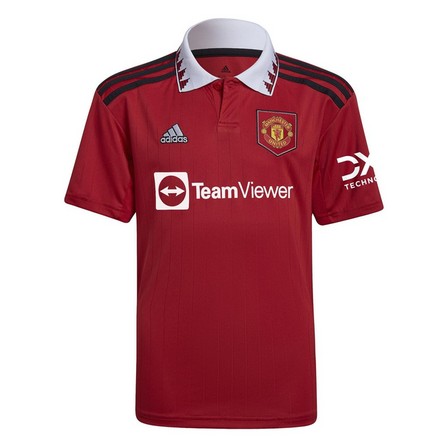 adidas - Kids Boys Manchester United 22/23 Home Jersey Real Red 