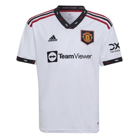 Kids Boys Manchester United Away Jersey, White, A701_ONE, large image number 1