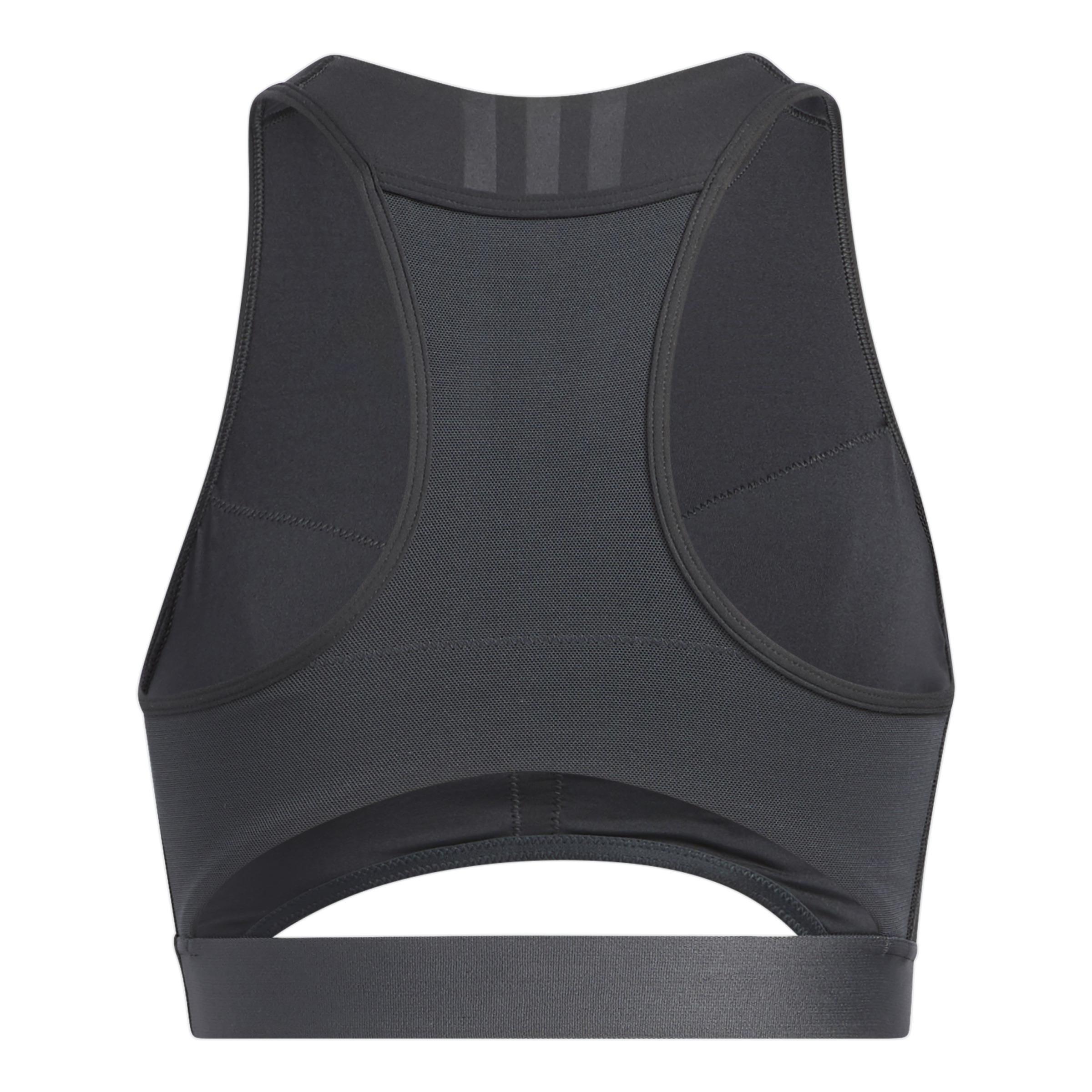 Women Coreflow Medium-Support Bra, Grey, A701_ONE, large image number 3
