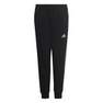 Kids Unisex Adidas Essential 3-Stripes Joggers, Black, A701_ONE, thumbnail image number 0