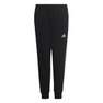 Kids Unisex Adidas Essential 3-Stripes Joggers, Black, A701_ONE, thumbnail image number 1