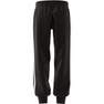 Kids Unisex Adidas Essential 3-Stripes Joggers, Black, A701_ONE, thumbnail image number 11