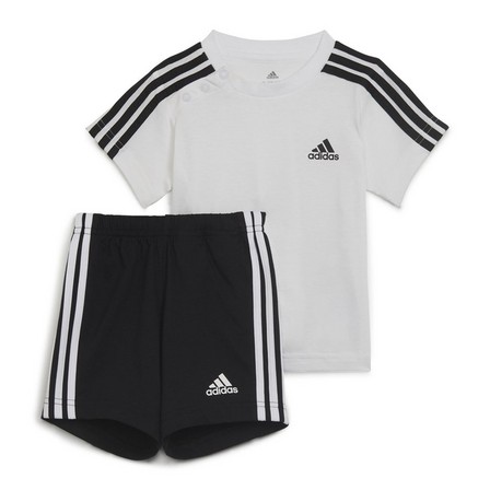 Unisex Kids Essentials Sport Set, White, A701_ONE, large image number 0