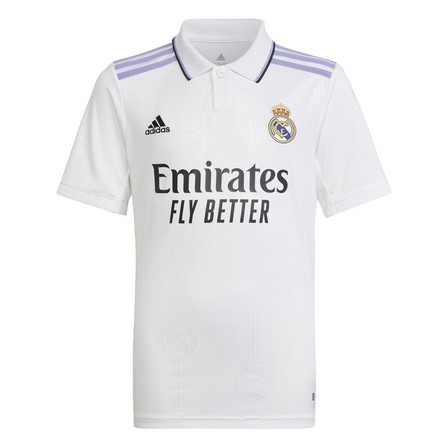 Kids Boys Real Madrid 22/23 Home Jersey, White, A701_ONE, large image number 0