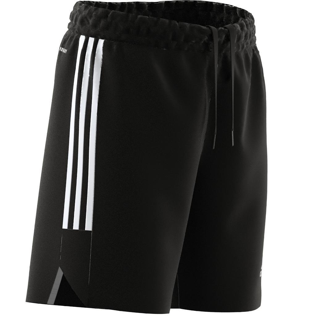 Kids Unisex Condivo 22 Match Day Shorts, Black, A701_ONE, large image number 7