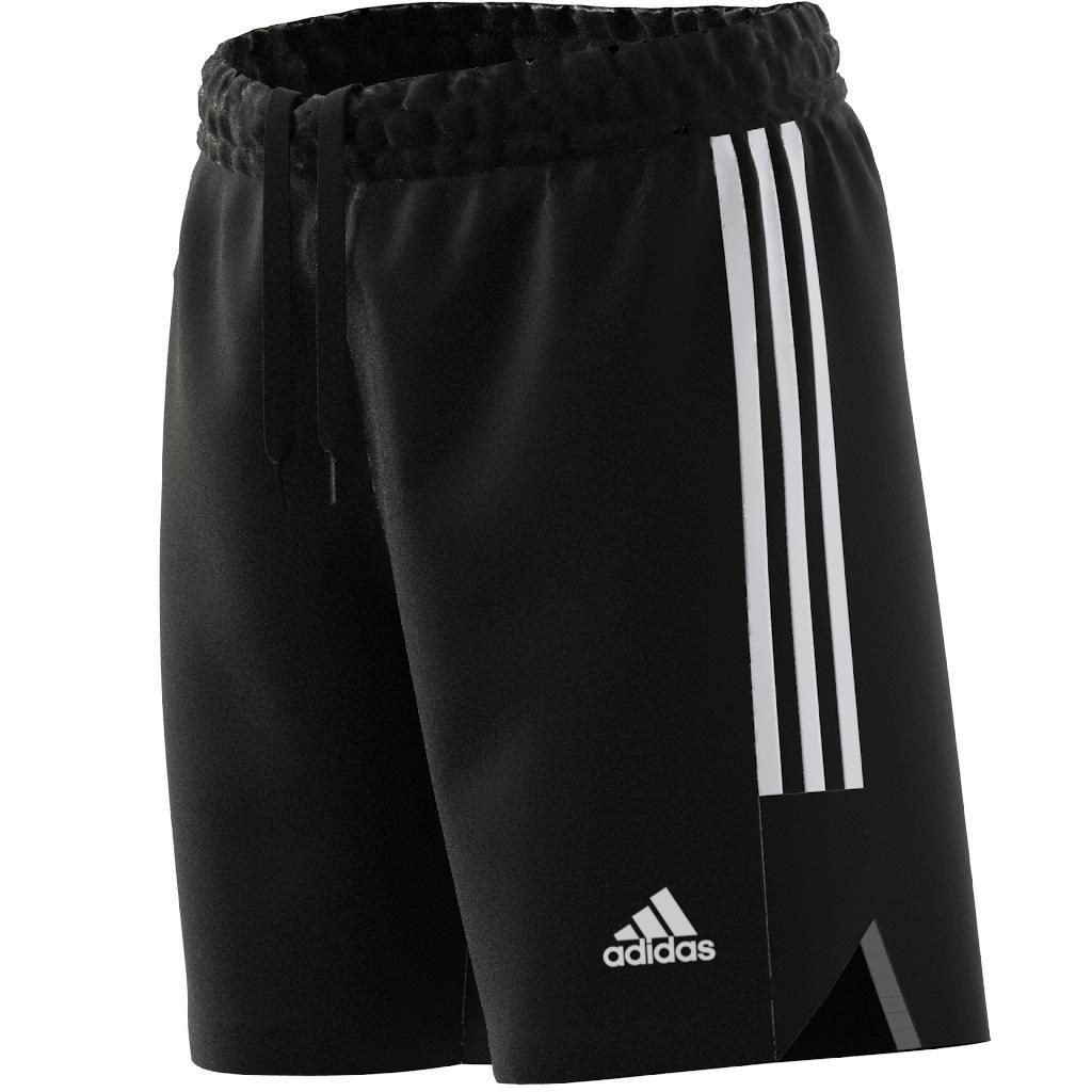Kids Unisex Condivo 22 Match Day Shorts, Black, A701_ONE, large image number 9