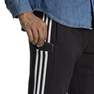 Men Essentials French Terry Tapered Cuff 3-Stripes Joggers, Black, A701_ONE, thumbnail image number 5