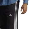 Men Essentials French Terry Tapered Cuff 3-Stripes Joggers, Black, A701_ONE, thumbnail image number 6