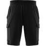 Men Essentials French Terry Cargo Shorts, Black, A701_ONE, thumbnail image number 7