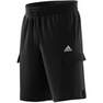 Men Essentials French Terry Cargo Shorts, Black, A701_ONE, thumbnail image number 10