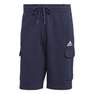 Men Essentials French Terry Cargo Shorts, Blue, A701_ONE, thumbnail image number 2