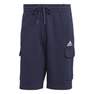 Men Essentials French Terry Cargo Shorts, Blue, A701_ONE, thumbnail image number 3