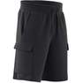 Men Essentials French Terry Cargo Shorts, Blue, A701_ONE, thumbnail image number 14