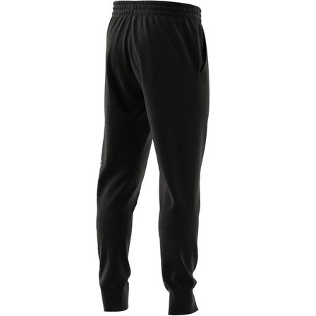 Men Essentials French Terry Tapered Cuff Joggers, Black, A701_ONE, large image number 8