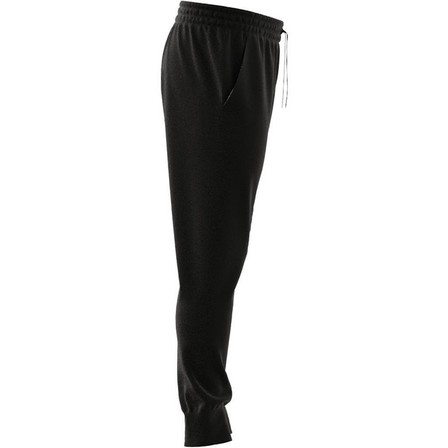 Men Essentials French Terry Tapered Cuff Joggers, Black, A701_ONE, large image number 12