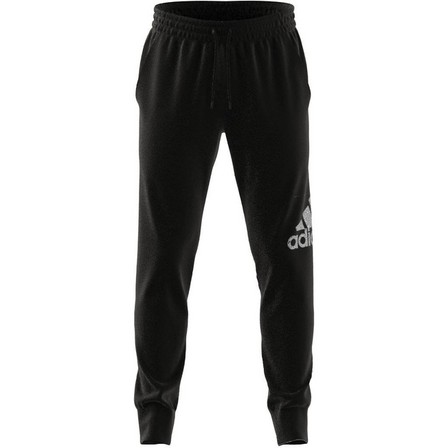 Men Essentials French Terry Tapered Cuff Joggers, Black, A701_ONE, large image number 16