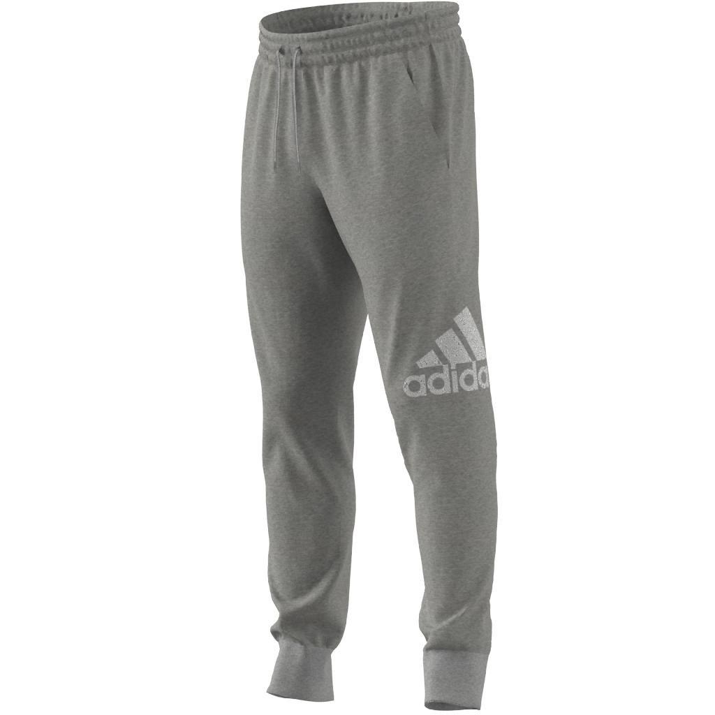 adidas - Men Essentials French Terry Tapered Cuff Joggers, Grey