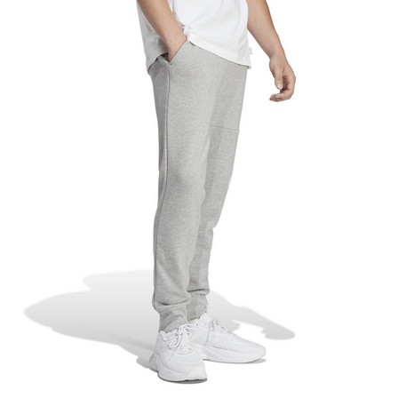 Men Essentials French Terry Tapered Cuff Joggers, Grey, A701_ONE, large image number 11
