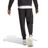 Men Essentials Small Logo Woven Cargo Ankle-Length Pants, Black, A701_ONE, thumbnail image number 4