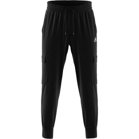 Men Essentials Small Logo Woven Cargo Ankle-Length Pants, Black, A701_ONE, large image number 13