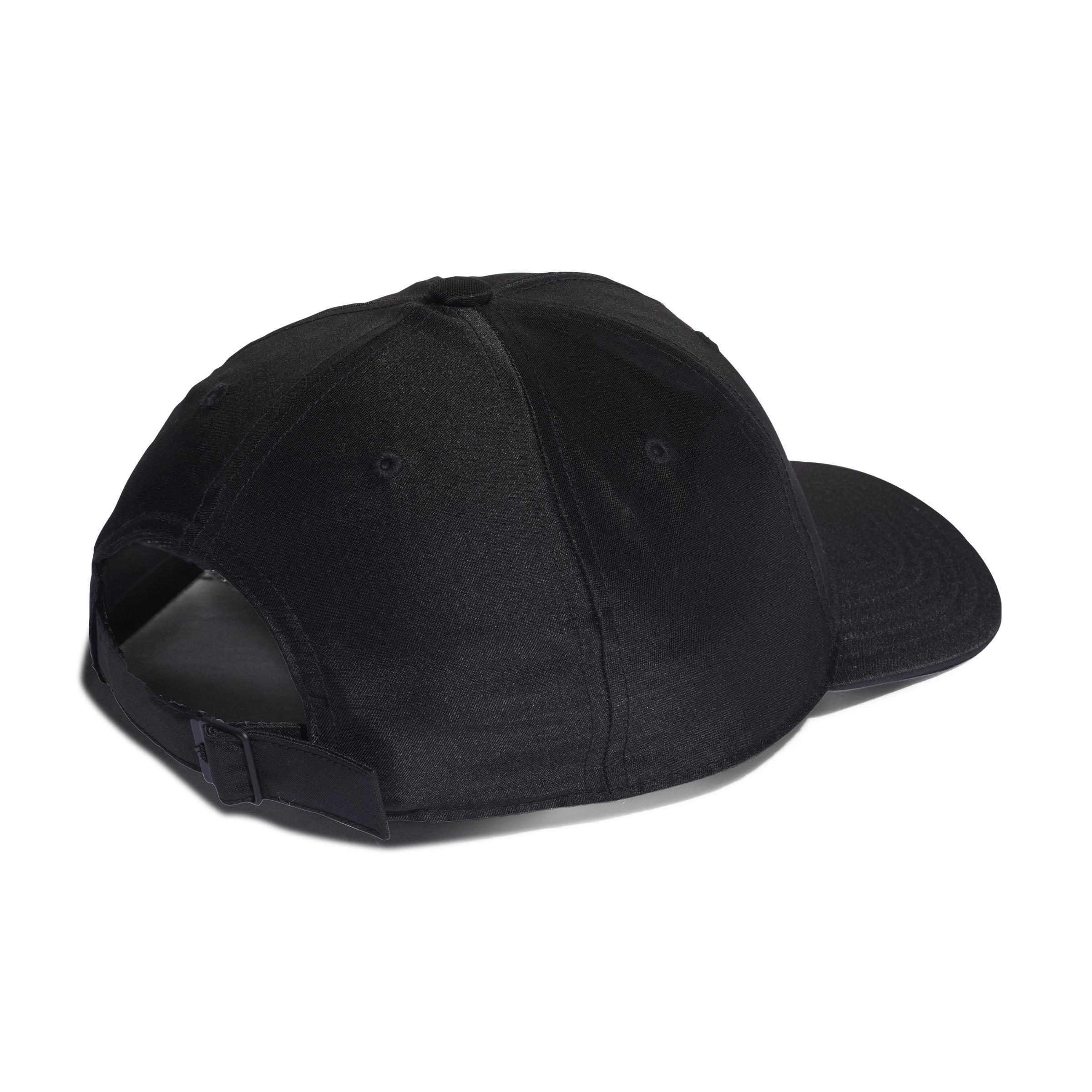 Satin Baseball Cap, Black, , large image number 1