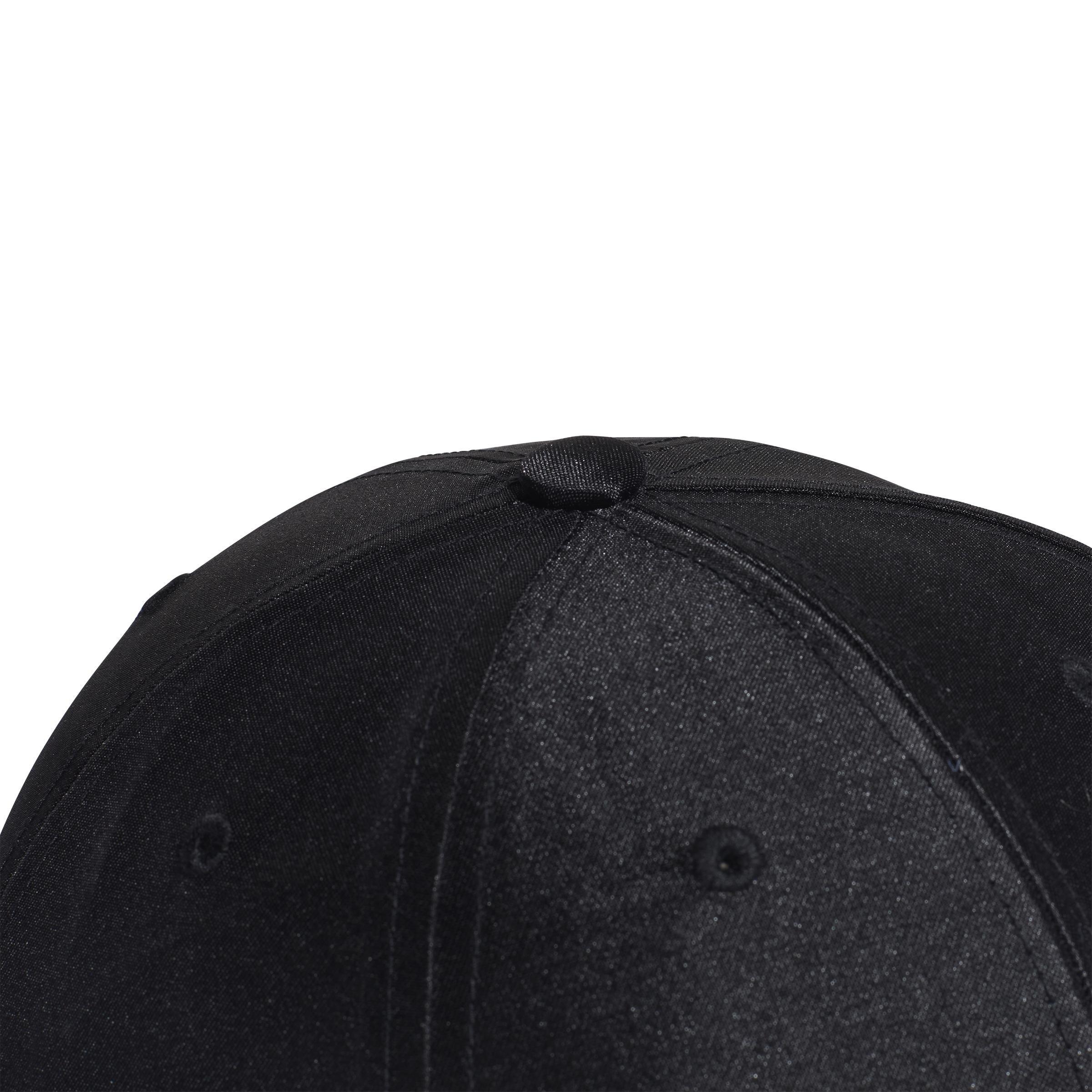 Satin Baseball Cap, Black, , large image number 3