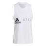 Women Adidas By Stella Mccartney Sportswear Tank Top, White, A701_ONE, thumbnail image number 4