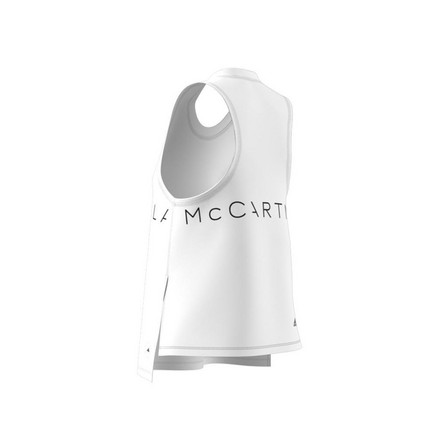 Women Adidas By Stella Mccartney Sportswear Tank Top, White, A701_ONE, large image number 9