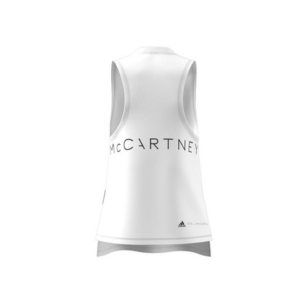 Women Adidas By Stella Mccartney Sportswear Tank Top, White, A701_ONE, large image number 11