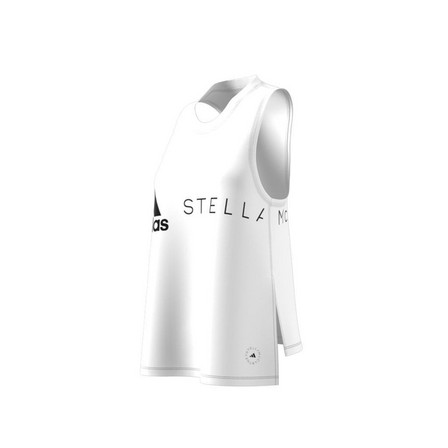 Women Adidas By Stella Mccartney Sportswear Tank Top, White, A701_ONE, large image number 14