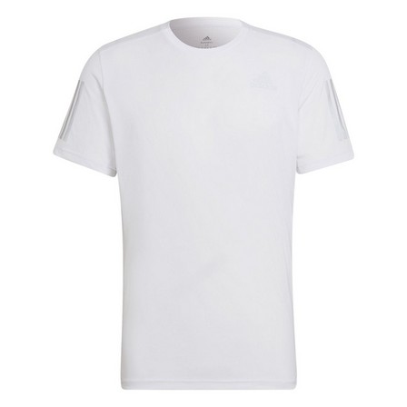 Mens Own The Run Tee, White, A701_ONE, large image number 3