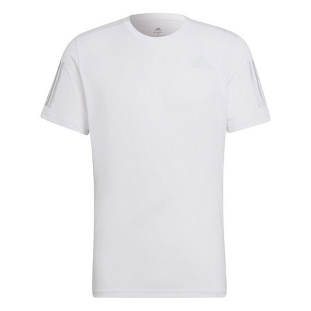 Mens Own The Run Tee, White, A701_ONE, large image number 5