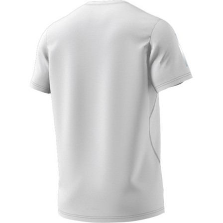 Mens Own The Run Tee, White, A701_ONE, large image number 9