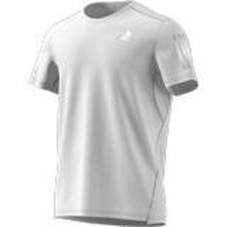 Mens Own The Run Tee, White, A701_ONE, large image number 15