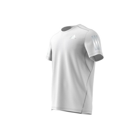 Mens Own The Run Tee, White, A701_ONE, large image number 28