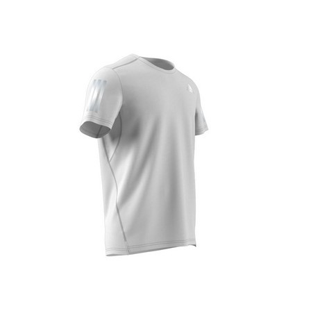 Mens Own The Run Tee, White, A701_ONE, large image number 30
