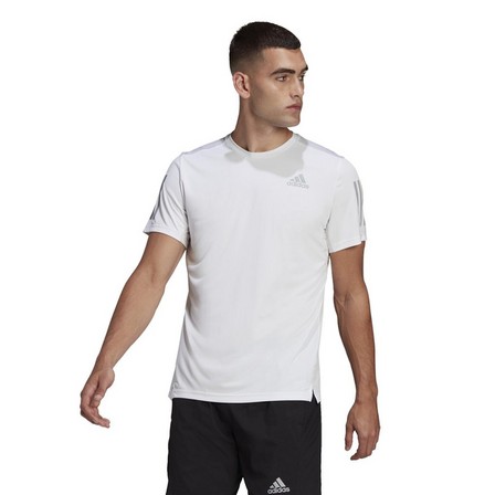 Mens Own The Run Tee, White, A701_ONE, large image number 31
