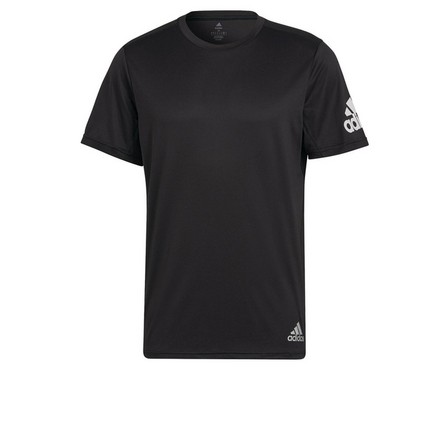 Men Run It Tee, Black, A701_ONE, large image number 4