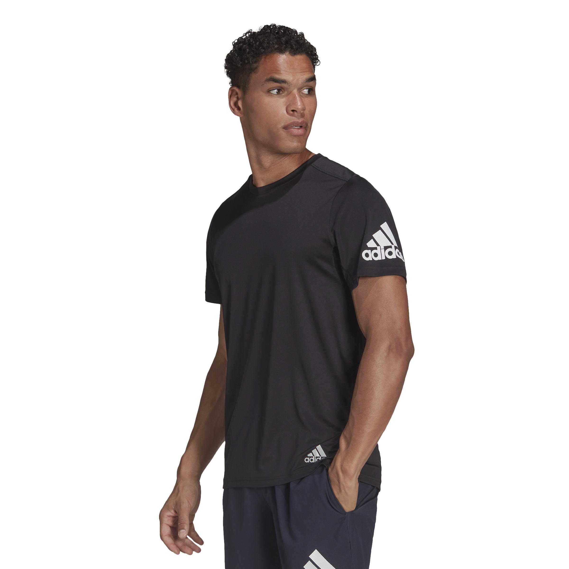 Men Run It Tee, Black, A701_ONE, large image number 28