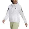 Women Own The Run Hooded Running Windbreaker, White, A701_ONE, thumbnail image number 1