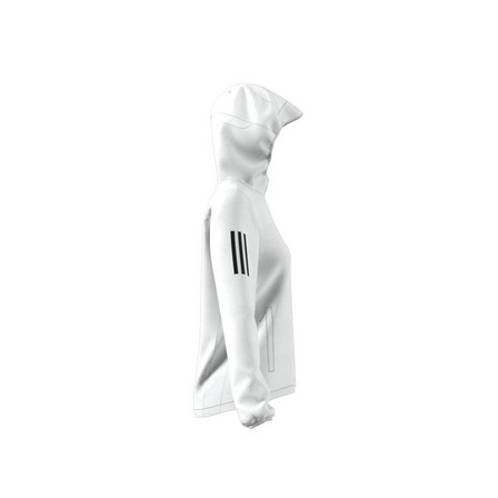 Women Own The Run Hooded Running Windbreaker, White, A701_ONE, large image number 8