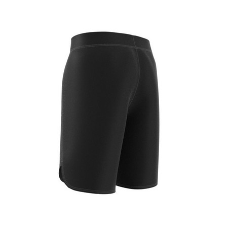 Kids Boys Designed For Sport Aeroready Training Shorts, Black, A701_ONE, large image number 6