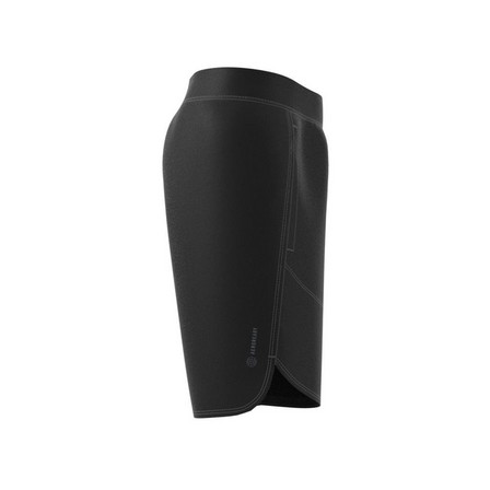 Kids Boys Designed For Sport Aeroready Training Shorts, Black, A701_ONE, large image number 10