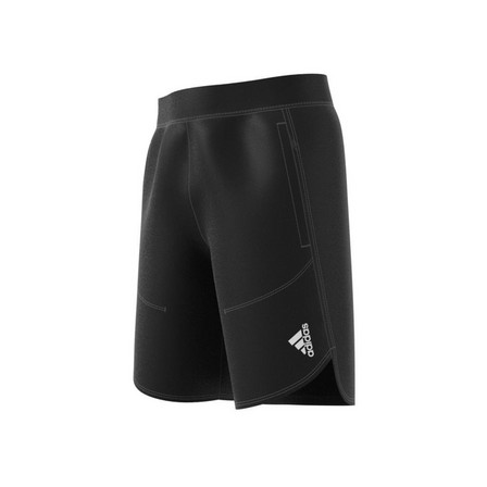 Kids Boys Designed For Sport Aeroready Training Shorts, Black, A701_ONE, large image number 11