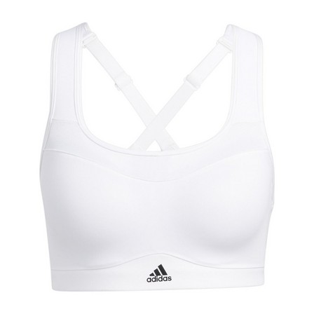 Women Adidas Tlrd Impact Training High-Support Bra, White, A701_ONE, large image number 1