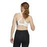 Women Adidas Tlrd Impact Training High-Support Bra, White, A701_ONE, thumbnail image number 9