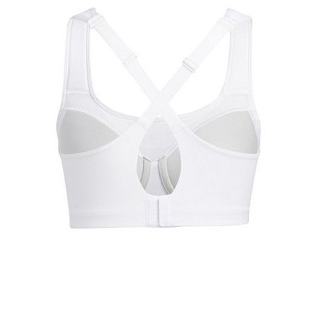 Women Adidas Tlrd Impact Training High-Support Bra, White, A701_ONE, large image number 12